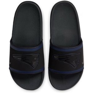 New England Patriots Nike slides size 14 black and navy